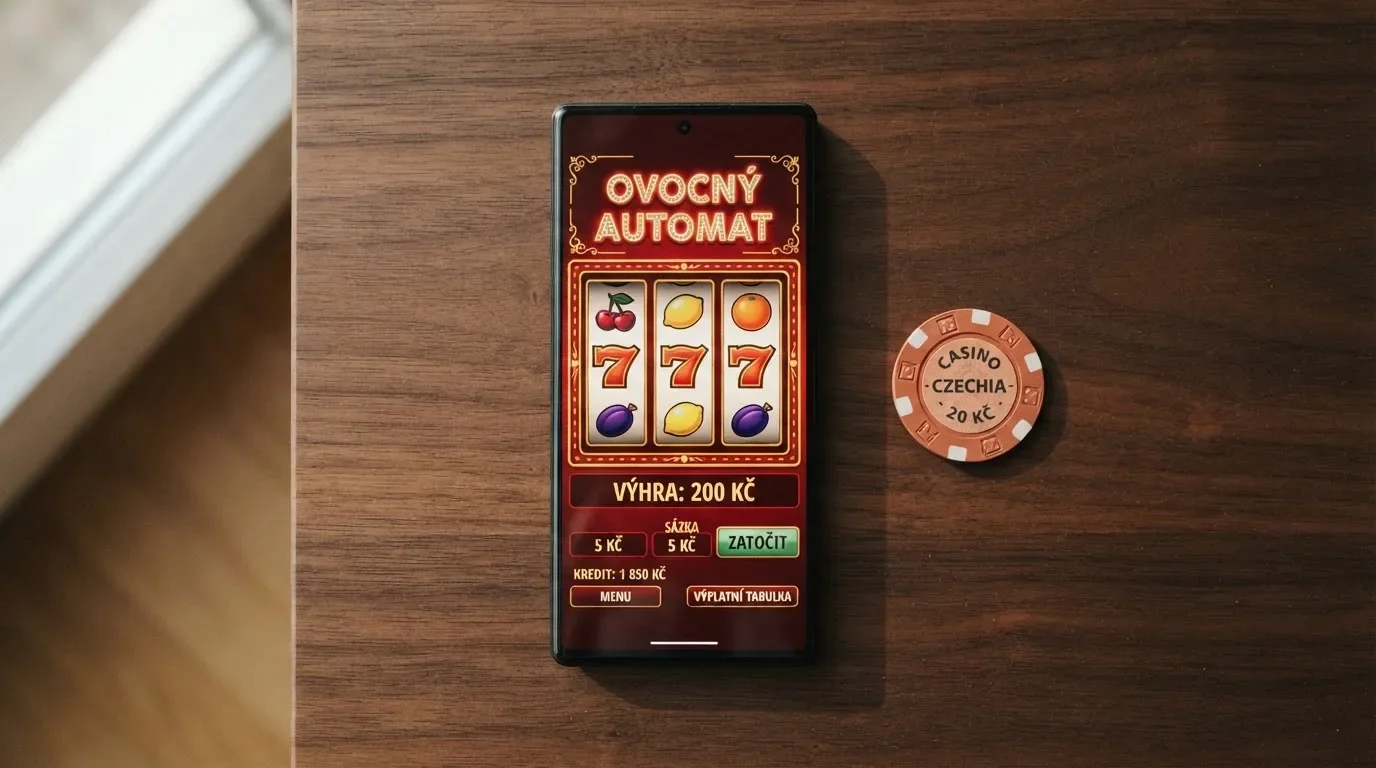 Ukázky automatů od českých vývojářů Apollo Games, Kajot a SYNOT v mobilním rozhraní
