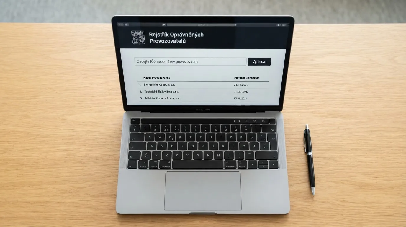 Úřední výpis z rejstříku s razítkem Ministerstva financí ČR vedle loga licencovaného online casina