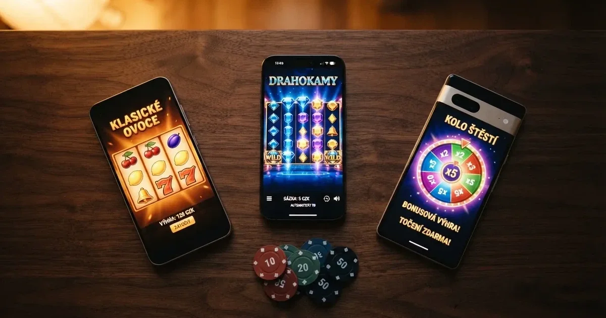 Koláž log a ukázek herních automatů od předních vývojářů casino her